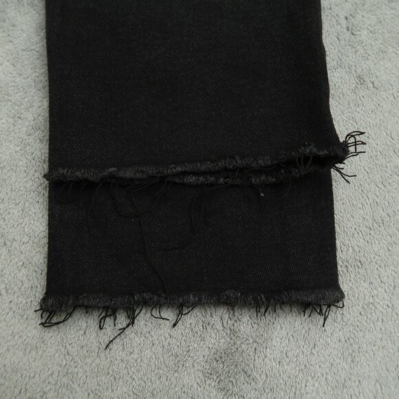 Royalty Jeans Women's Size 4 Faded Black High-Rise Straight Denim 26" Inseam - Picture 14 of 16